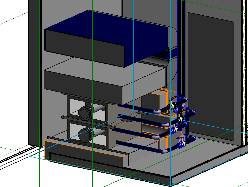 Modélisation BIM — Réaménagement intérieur — vue complémentaire