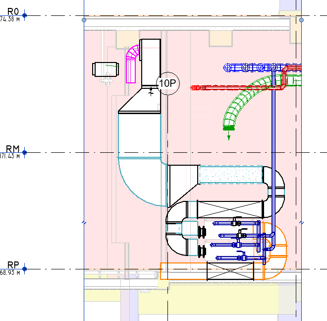 Modélisation BIM — Réaménagement intérieur — vue complémentaire