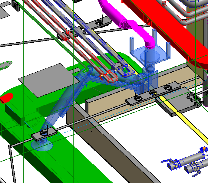Modélisation BIM — Réaménagement intérieur — vue complémentaire