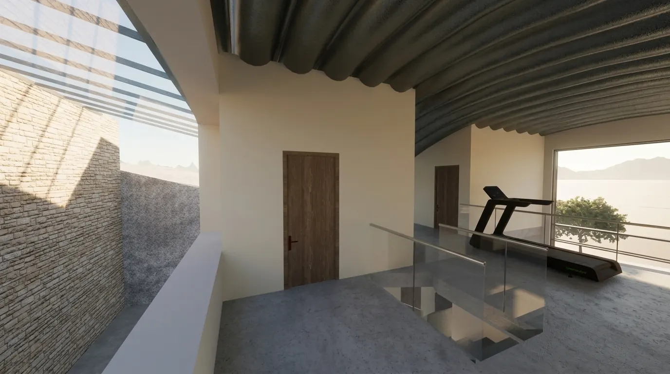 Maison Semi-Enterrée — vue complémentaire